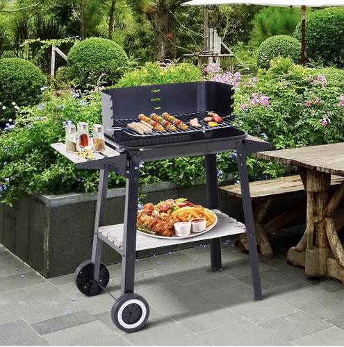 Barbecue charbon bois - à,
