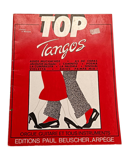Top tangos partitions tango - partitions,