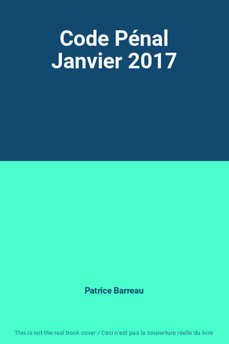 Code pénal janvier - code,