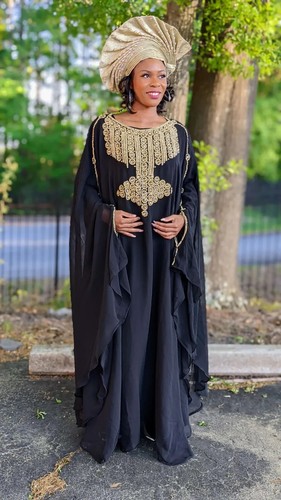 Robe fête noire fantaisie - robe, de