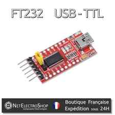 FT232RL FTDI Module Convertisseur Mini USB - TTL Série UART 3.3V 5V Arduino