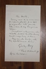 ✒ L.A.S. Gaston MERY à Aurélien SCHOLL - Libre Parole Ordre Martiniste - invitat