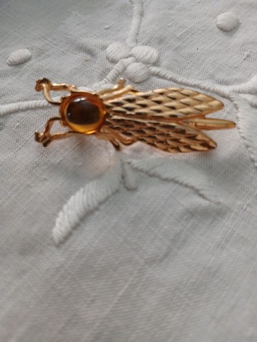 Ancienne broche cigale - ,