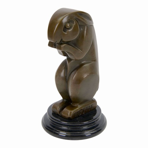 Sculpture statue lapin - , en