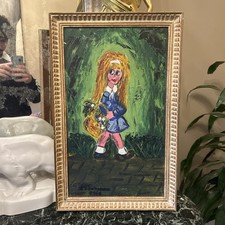 Huile Sur Toile Ancienne