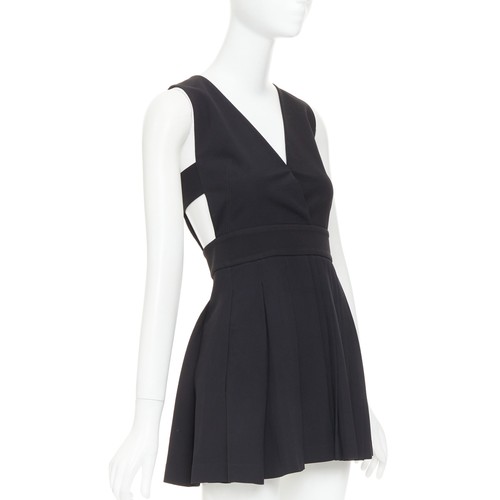 Fausto puglisi black crepe - puglisi,