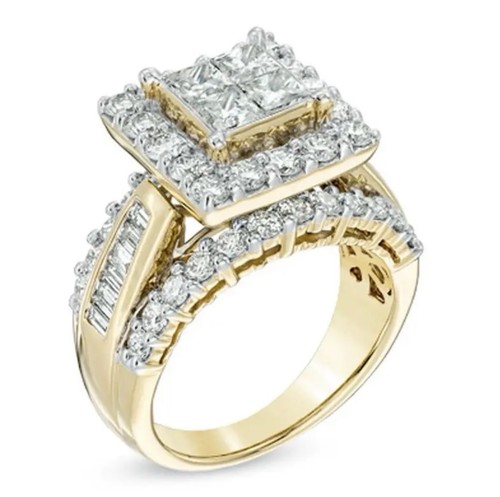 Princess cut engagement - cut,