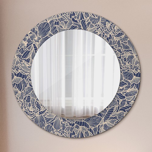 Rond miroir décoratif avec - rond,