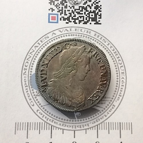 Louis xiv demi - louis, demi-écu,