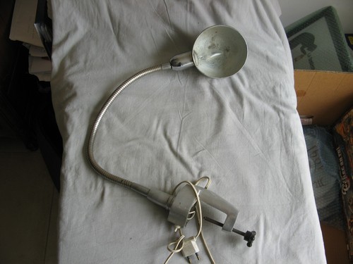 Ancienne lampe atelier - ancienne, d'atelier