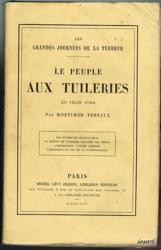 Ternaux terreur peuple aux - le,