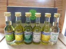 coffret 6 mignonnette mini bouteille chartreuse jaune verte MOF 1605 9eme génepi