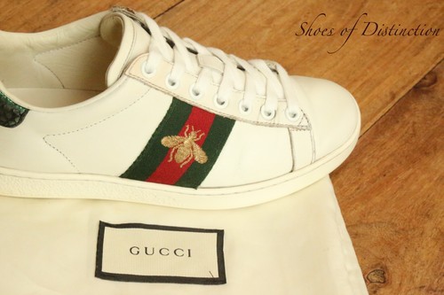 Baskets gucci ace bee - gucci, cuir