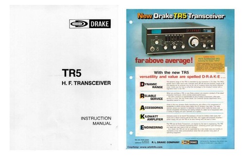 Drake hf transceiver - tr-5,