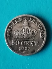 50 Centimes Napoléon III 1867