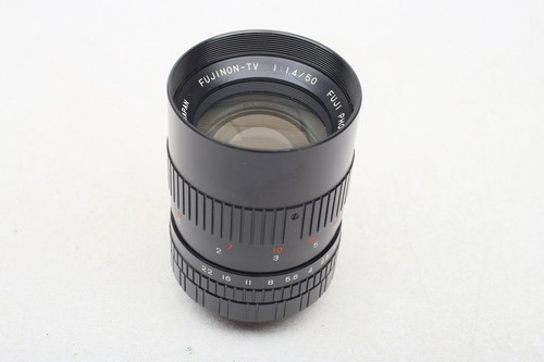 Fuji fujinon 50mm 4 - fujinon-tv, f1.4