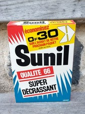 Paquet Lessive Sunil Vintage