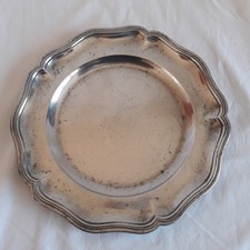 Assiette étain XIXème ARTHUR