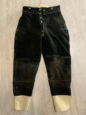 ww1-tenu tankiste cuir -pantalon daté 1918-militaria