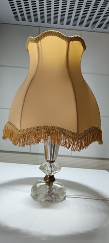 Lampe verre cristal à - cristal,