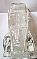 Traction Citroen voiture en verre moulé serre de presse papier des années 70 