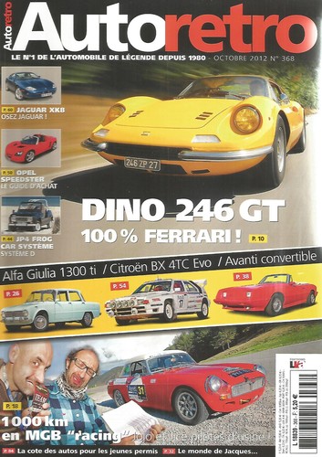 Auto retro 368 dino 246 - dino, gt