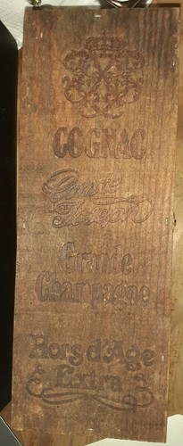 Coffret bois boite cognac - en,