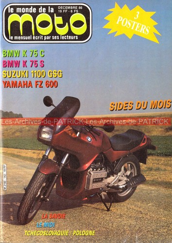 Monde moto 142 bmw - la, k75