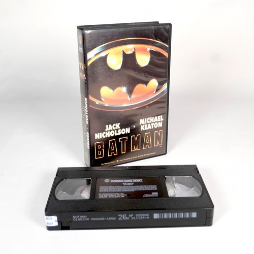 Cassette tape video - vhs, batman
