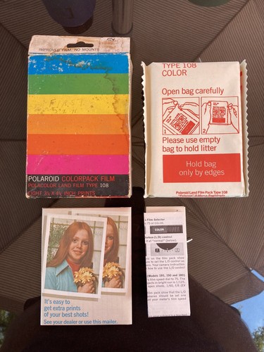 Polaroid colorpack land film - polaroid,