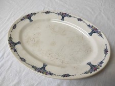 Ancien Plat de service ovale