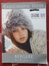 Explications tricot. Bergère