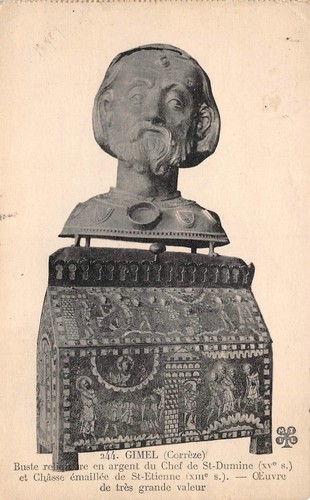 Gimel buste reliquaire - gimel,