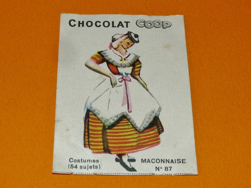 Chromo chocolats coop 1932 - chocolats,