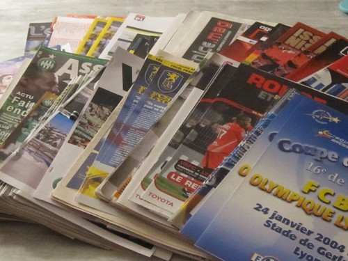 Programmes olympique lyonnais - programmes,