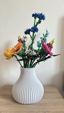 Vase Blanc Avec Support De