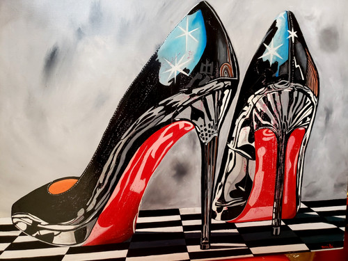 Peinture acrylique sur - peinture, toile