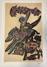 Lithographie Karel Appel - 100 Exemplaires - Numérotée Signée - 60x90 cm