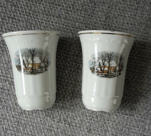 Lot petits vases - de, en