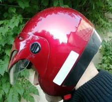 COLLECTOR & RARE Casque de Moto Marque TECHNO Modèle JET Taille XL Année 1999