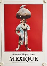 Affiche Tourisme MEXIQUE -