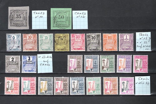 Timbres colonies françaises - timbres,