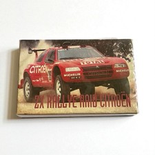 RARE Jeu Cartes CITROËN ZX RALLYE RAID Neuf Blister Collection Auto 90s