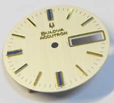 MONTRE BULOVA ACCUTRON CADRAN INDEX DORES DIAMETRE 28 mm