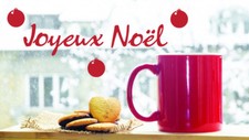 * 1 Sticker Joyeux Noël +