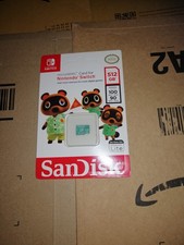 MicroSDXC SanDisk 512 GB  Nintendo Switch  Animal Crossing neuve