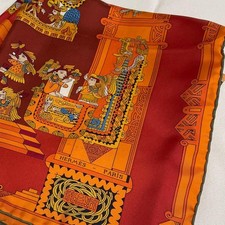 HERMES Carre 90 Silk 100%