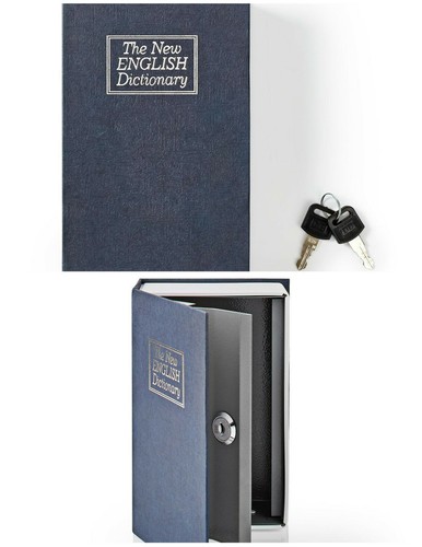 Livre coffre fort serrure - |,