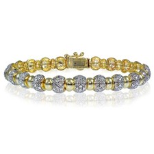 Véritable Diamant Accent Rond