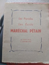 ETAT FRANCAIS/VICHY/LES